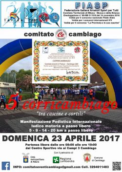 Corricambiago 23 Aprile 2017